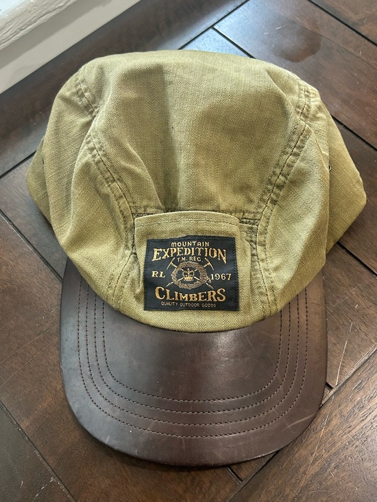 Ralph Lauren Other - Polo Ralph Lauren Mountain Expedition Climbers Men's Baseball Cap Green Brown L